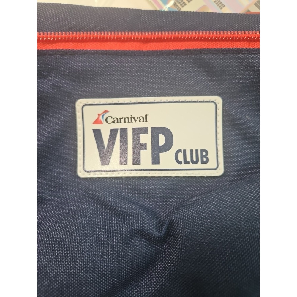 NEW 2023 CARNIVAL CRUISE SHIP VIFP CLUB Fanny Pack COLLECTIBLE PIN with POSTCARD - Picture 8 of 10